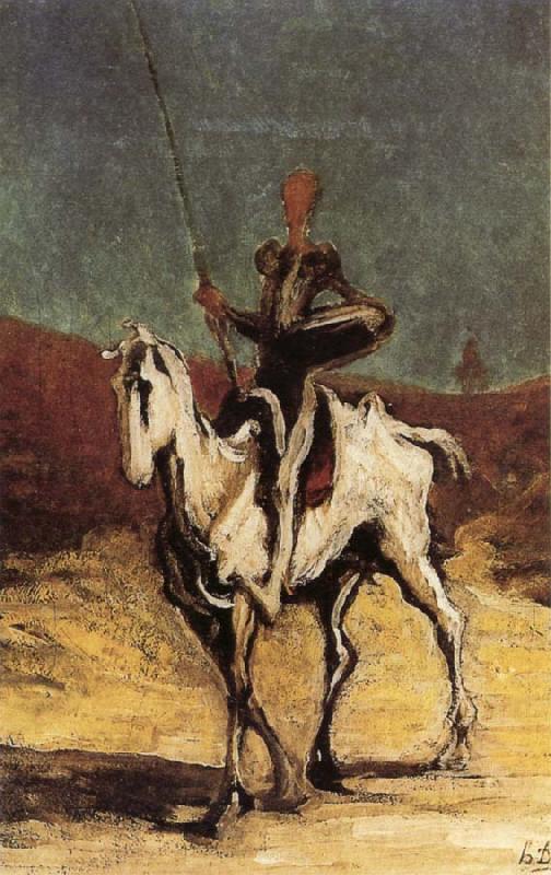 Honore Daumier Don Quixote